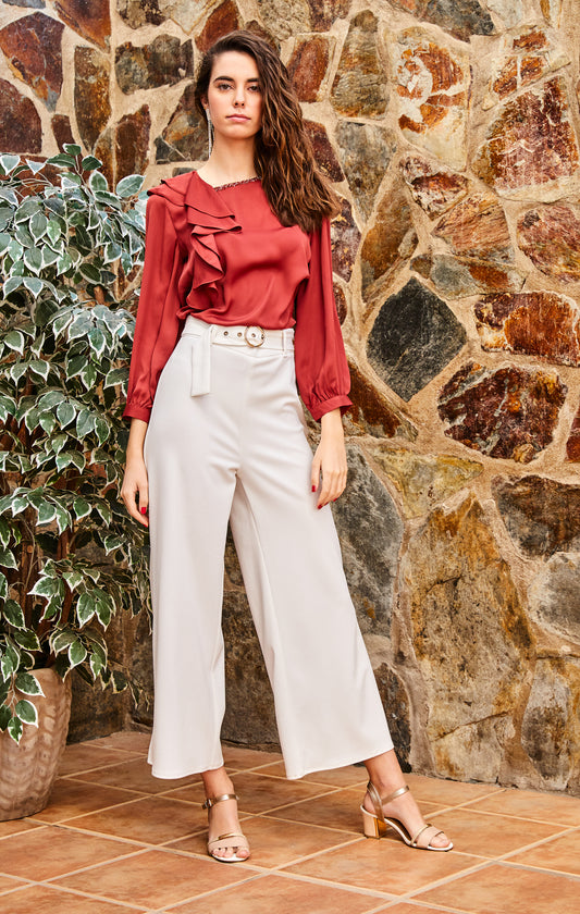 Pair Palazzo with top or a shirt 