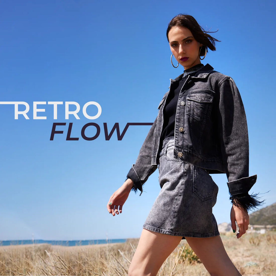 Denim Diva meets Dressy Retro!