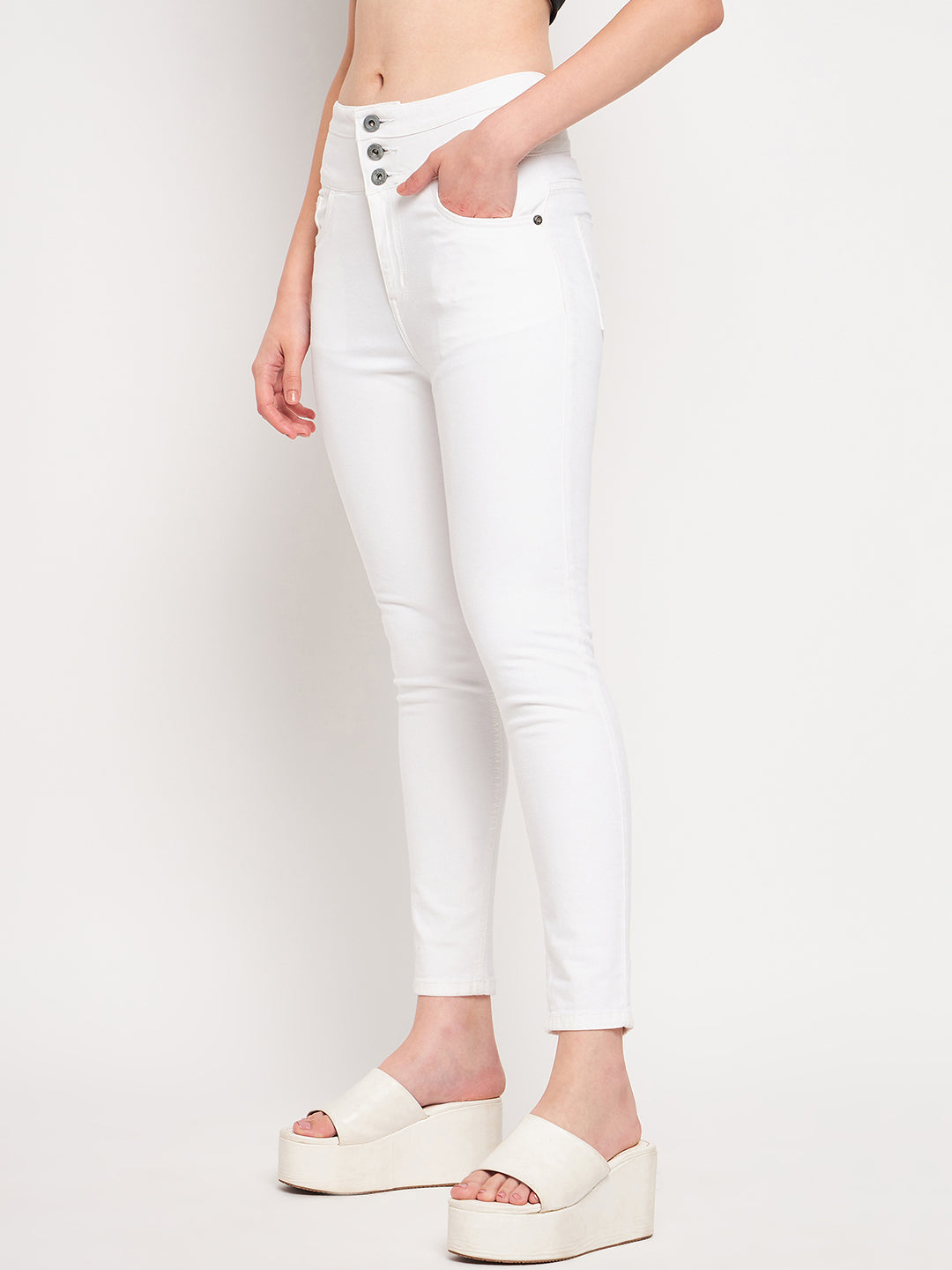 Camla White Denim For Women