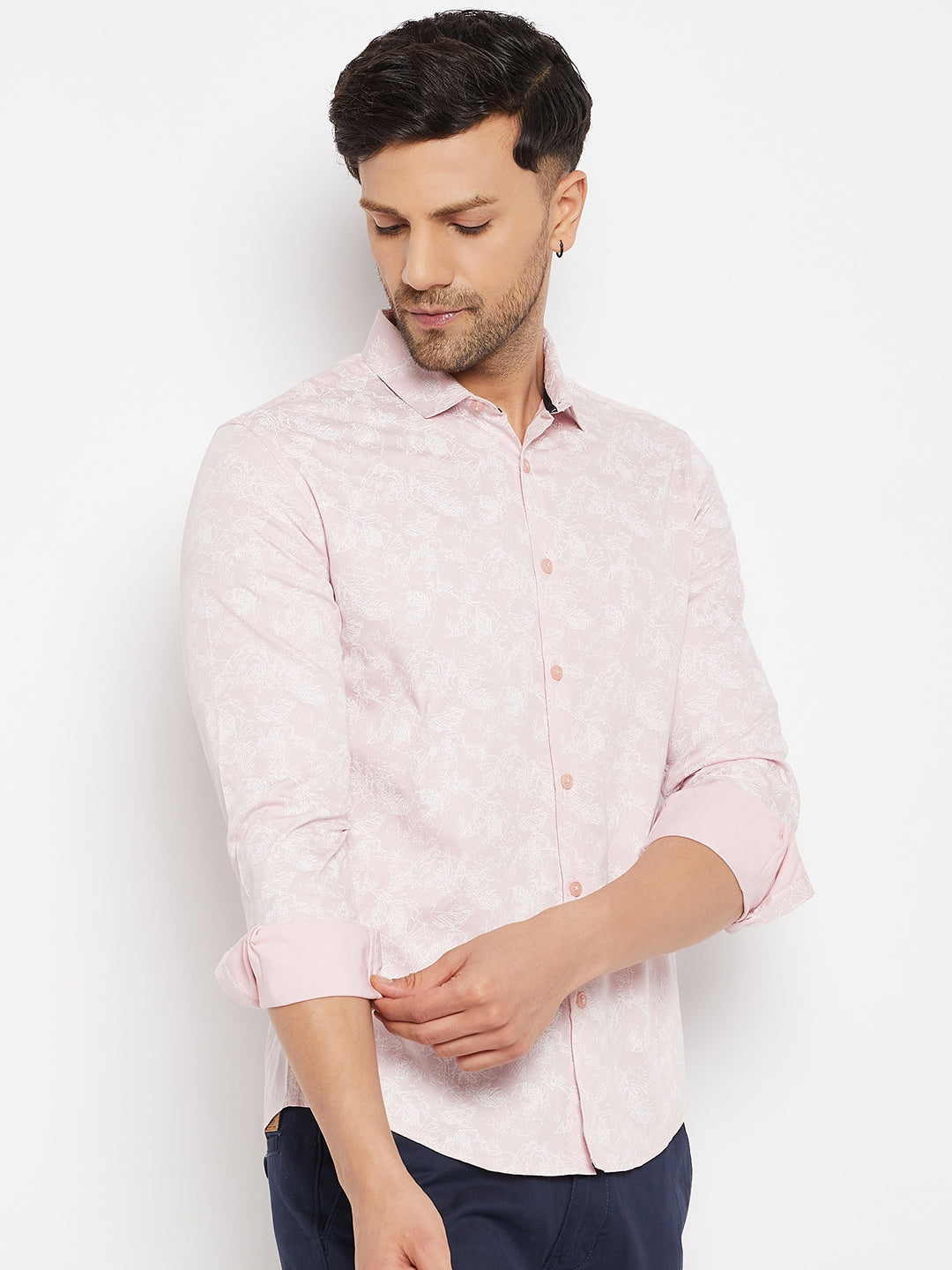 Camla Pink Shirts For Men