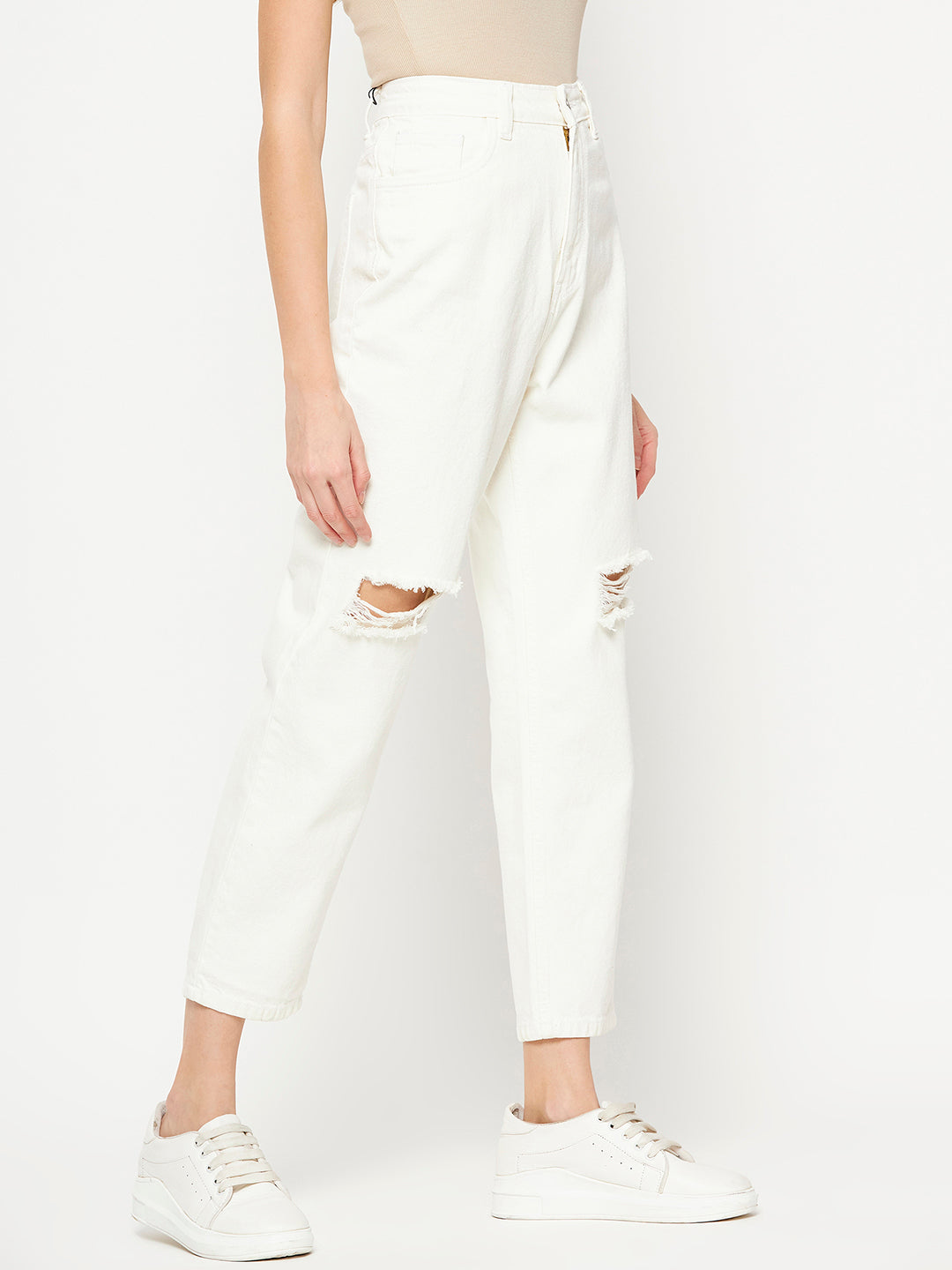 Camla Barcelona White Denim