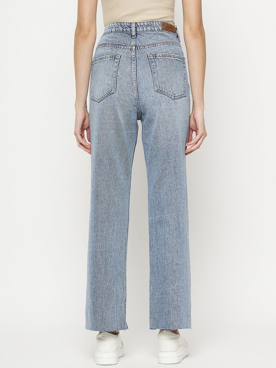 Camla Barcelona Blue Straight Fit Denim